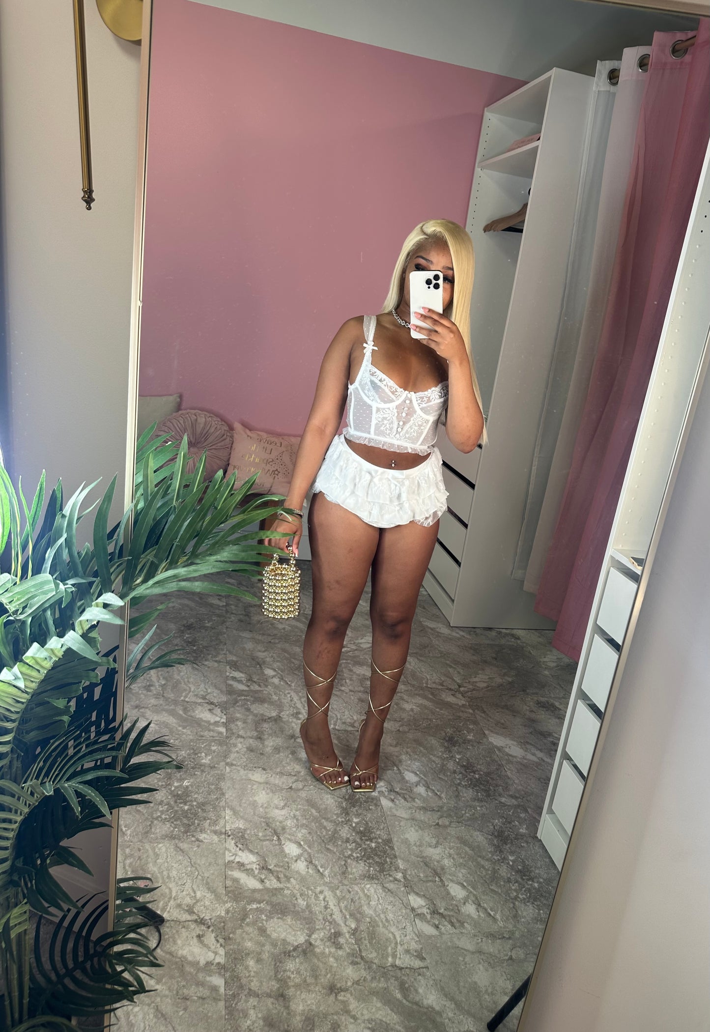 White Lace Set
