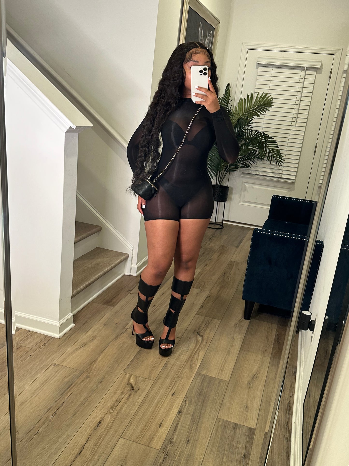 Leather Platform Boots