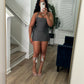 Charcoal Bandage Dress