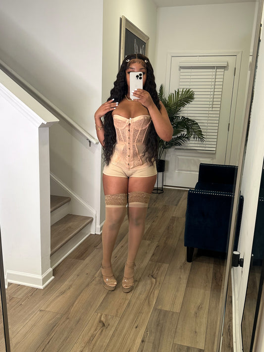Champagne Corset Nude