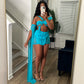 Aqua Fantasy Dress