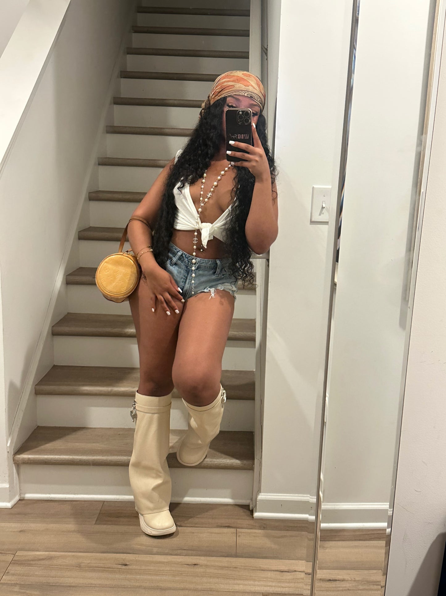 White Tied Up Top