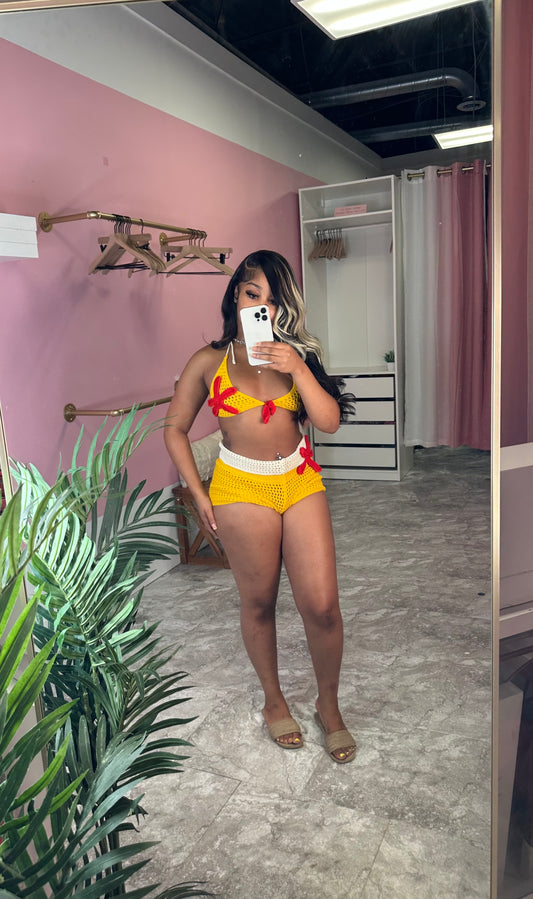 Knit Bikini Set