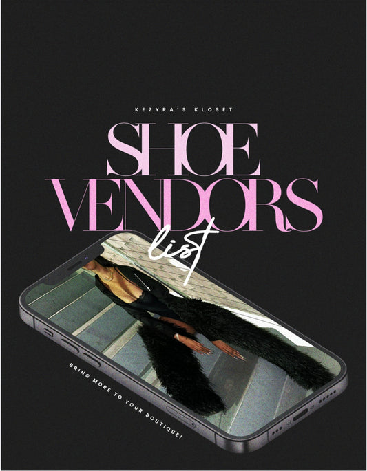 KK Shoe Vendors List