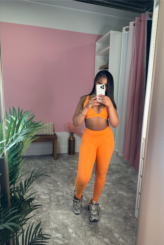 Orange On The Go Set