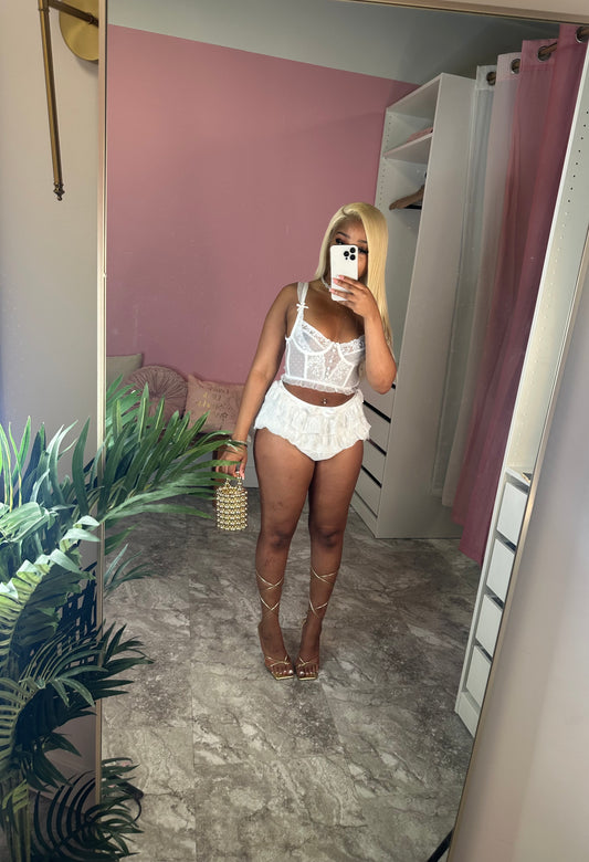 White Lace Set