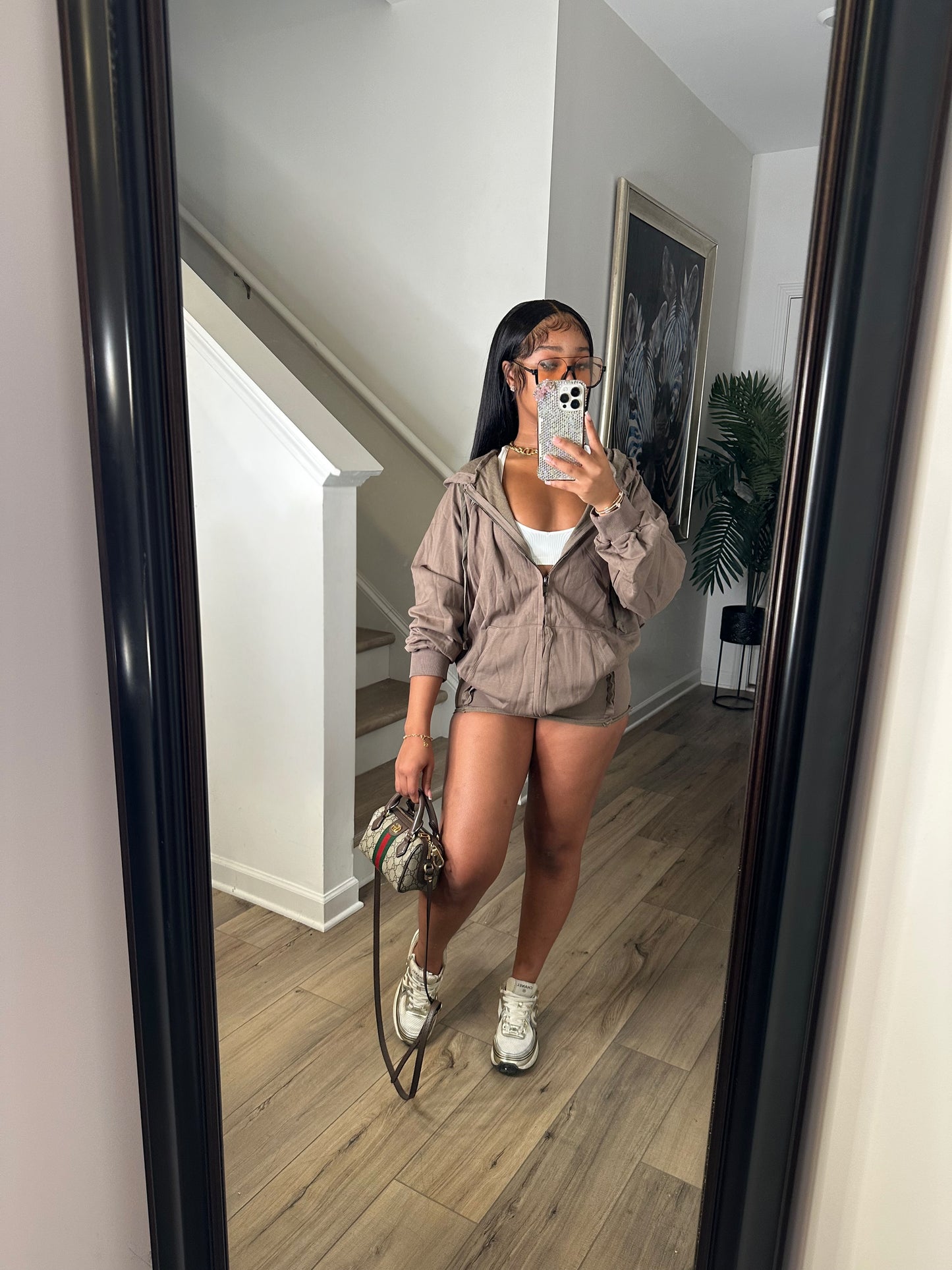 Mocha Stitch Skirt Set